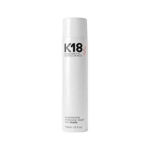 Masque professionnel réparation moléculaire Hair Mask de la marque K18 Biomimetic HairScience Contenance 150ml