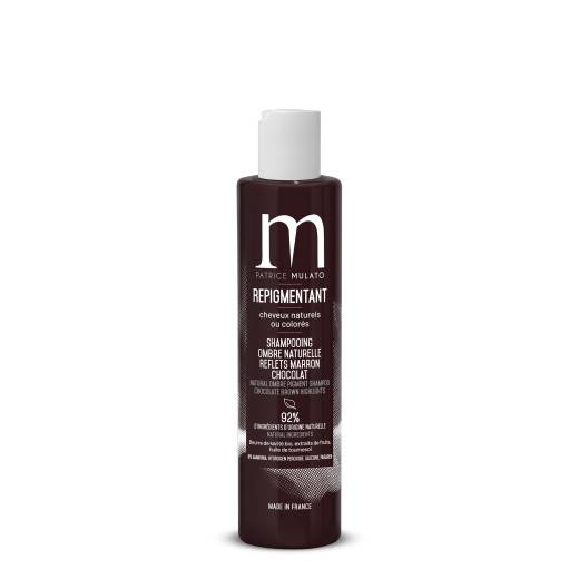 Shampooing Repigmentant Ombre naturelle - reflets marron chocolat de la marque Mulato Contenance 200ml