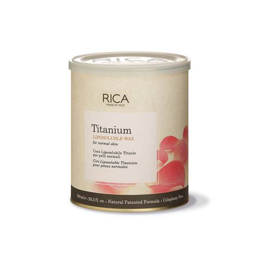 Cire liposoluble au Titanium rose de la marque Rica Contenance 800ml