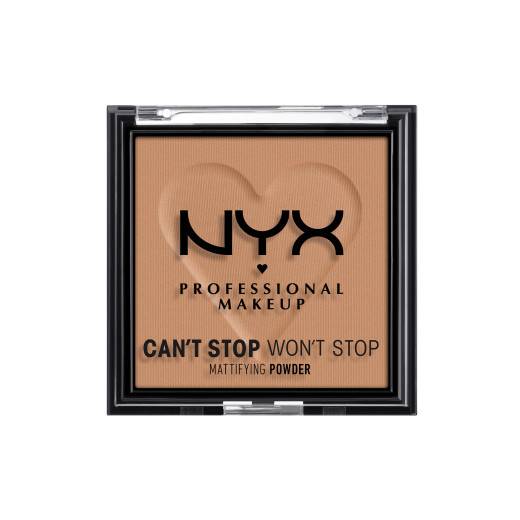 Poudre matifiante Can't Stop Won't Stop Caramel de la marque NYX Professional Makeup Gamme Can't stop won't stop