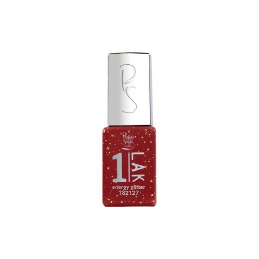 Mini vernis semi-permanent 1-LAK Energy Glitter de la marque Peggy Sage Contenance 5ml