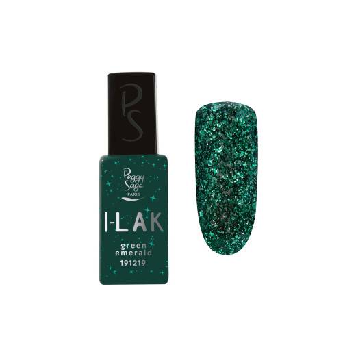 Vernis semi-permanent I-Lak green emerald de la marque Peggy Sage Gamme I-LAK Contenance 11ml