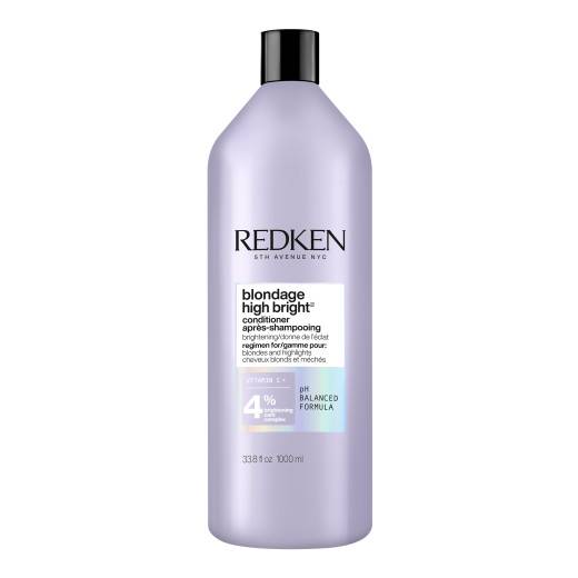 Après-shampooing technique éclat Blondage High Bright de la marque Redken Contenance 1000ml