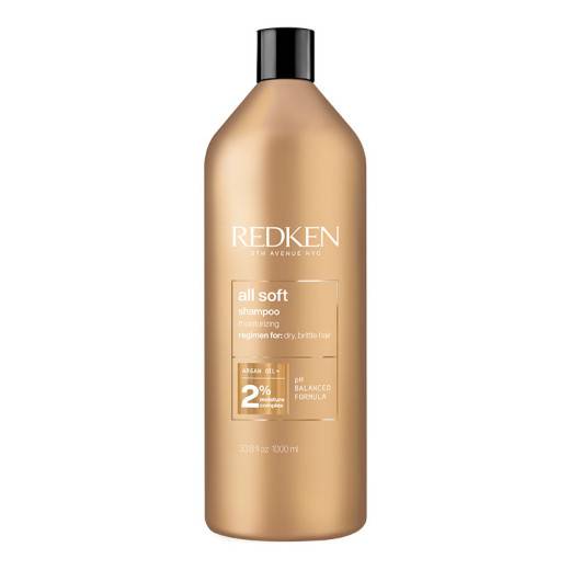 Shampoing hydratant All Soft NEW de la marque Redken Contenance 1000ml