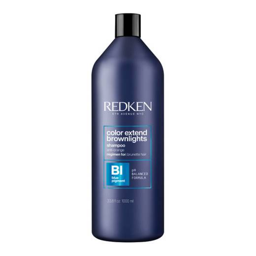 Shampoing bleu technique Color Extend Brownlights NEW de la marque Redken Contenance 1000ml