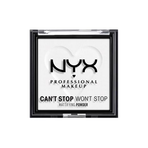 Poudre matifiante Can't Stop Won't Stop BRT Translucen de la marque NYX Professional Makeup Gamme Can't stop won't stop