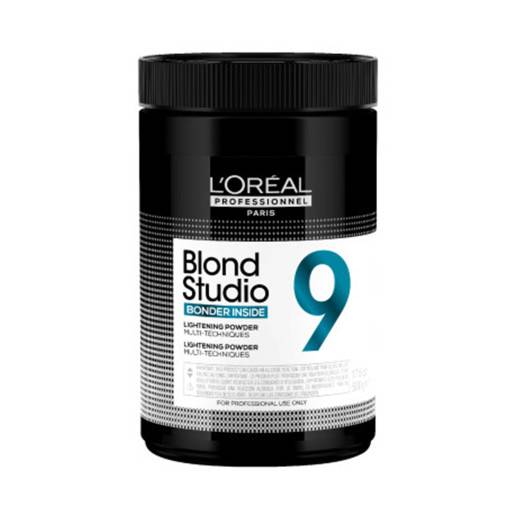Poudre multi-tech éclaircissante Blond Studio 9 Bonder intégré de la marque L'Oréal Professionnel Contenance 500g