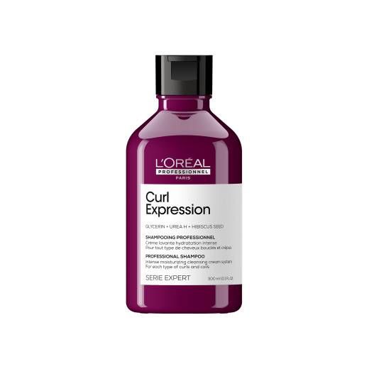 Shampoing hydratation intense Curl Expression de la marque L'Oréal Professionnel Gamme Série Expert Contenance 300ml