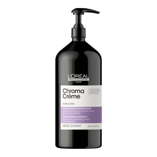 Shampoing Chroma crème violet - Purple Dyes de la marque L'Oréal Professionnel Gamme Série Expert Contenance 1500ml