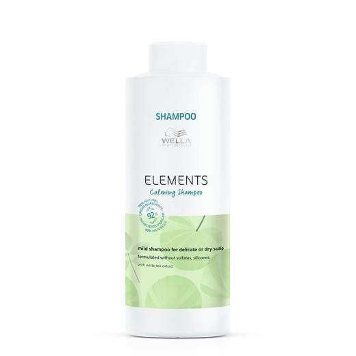 Shampoing apaisant Elements Calming de la marque Wella Professionals Contenance 1000ml