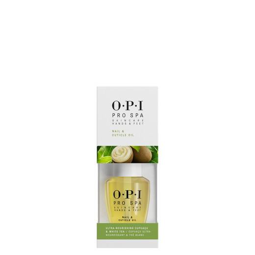 Huile pour cuticules ultra-nourrissante Nail & Cuticle Oil de la marque OPI Gamme ProSpa Contenance 14ml