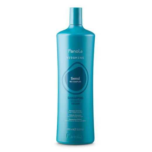 shampooing cuir chevelu et cheveux sensible Vitamins de la marque Fanola Contenance 1000ml