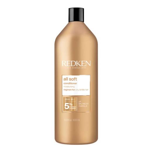Apres-shampoing hydratant All Soft NEW de la marque Redken Contenance 1000ml