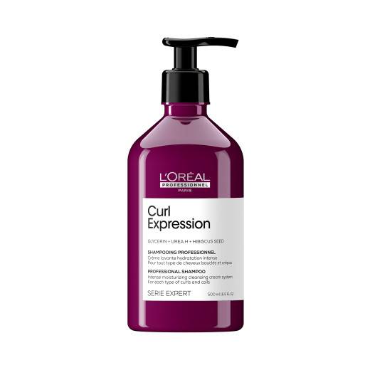 Shampoing hydratation intense Curl Expression de la marque L'Oréal Professionnel Gamme Série Expert Contenance 500ml