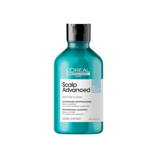 Shampoing dermo-clarifiant anti-pelliculaire Scalp Advanced de la marque L'Oréal Professionnel Gamme Série Expert Contenance 300ml