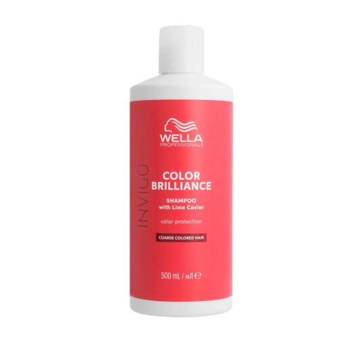 Shampoing cheveux colorés et épais Color Brilliance de la marque Wella Professionals Contenance 500ml