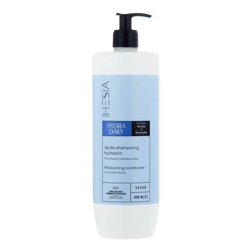 Après-shampoing hydratant Hydra Daily de la marque HESIA Salon Gamme Hydra Daily Contenance 950ml