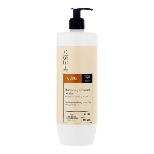 Shampoing hydratant boucles Curly de la marque HESIA Salon Gamme Curly Contenance 950ml