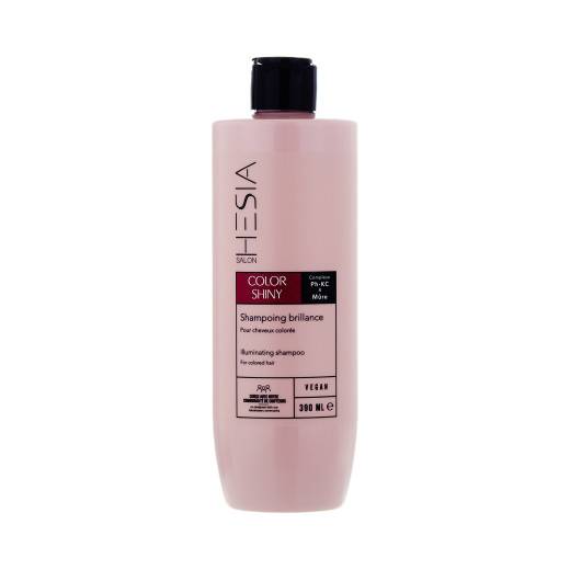 Shampoing brillance Color Shiny de la marque HESIA Salon Contenance 390ml