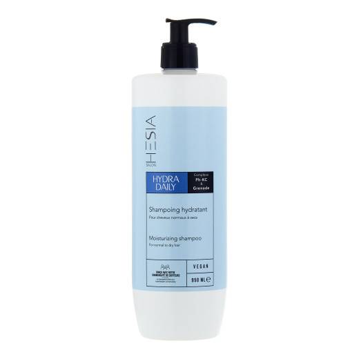 Shampoing hydratant Hydra Daily de la marque HESIA Salon Gamme Hydra Daily Contenance 950ml