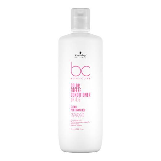 Baume pour cheveux colorés Color Freeze de la marque Schwarzkopf Professional Contenance 1000ml