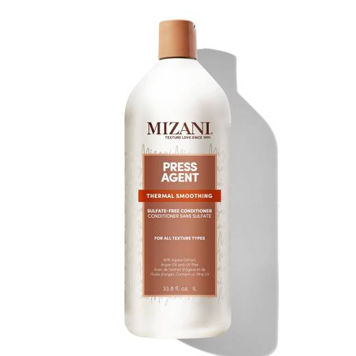 Après-shampoing sans sulfate Press Agent Thermal Smoothing de la marque Mizani Gamme Press Agent Contenance 1000ml