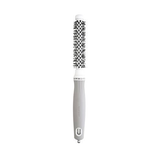 Brosse de brushing Expert Blowout Shine White&Grey 15mm de la marque Olivia Garden