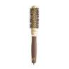 Brosse brushing ronde Expert Blowout Shine Wavy Bristles Gold&Brown 25mm