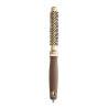 Brosse brushing ronde Expert Blowout Shine Wavy Bristles Gold&Brown 15mm