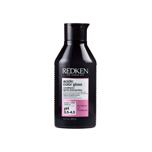 Après-shampoing nourrissant Acidic Color Gloss de la marque Redken Gamme Coils and Curls Contenance 300ml
