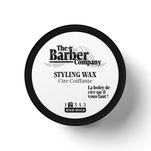Cire coiffante - Styling Wax 75gr de la marque The Barber Company Contenance 75g