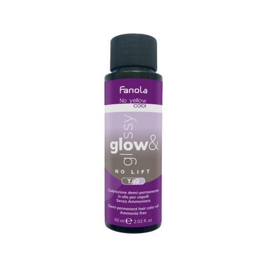 Fanola Toner .02 Anti-Jaunissement de la marque Fanola Gamme Glow & Glossy Contenance 60ml