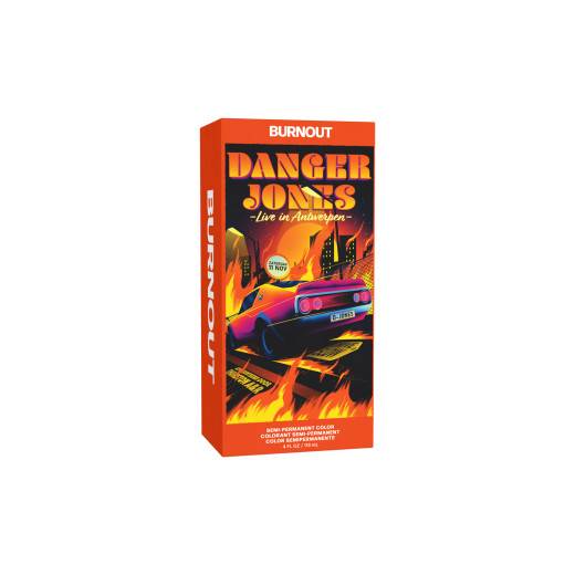 Coloration semi-permanente Burnout - Orange de la marque Danger Jones Contenance 118ml
