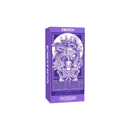 Coloration semi-permanente Exotica - Violet clair de la marque Danger Jones Contenance 118ml