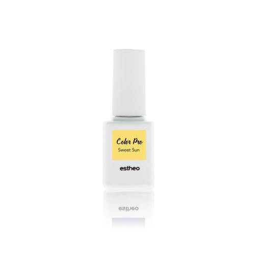 Vernis semi-permanent 46 Sweet Sun de la marque Estheo Contenance 10ml