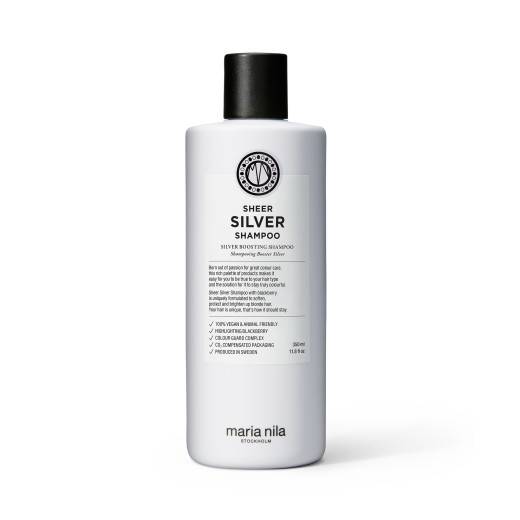 Shampooing déjaunisseur Sheer Silver de la marque Maria Nila Contenance 350ml