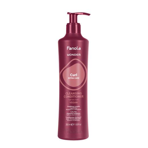 Après-shampooing Nettoyant Doux Wonder Curl de la marque Fanola Contenance 350ml