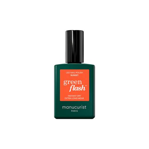 Vernis semi-permanent Green Flash™ Sunset de la marque Manucurist Contenance 15ml