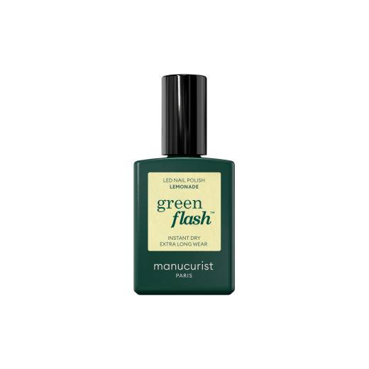 Vernis semi-permanent Green Flash™ Lemonade de la marque Manucurist Contenance 15ml