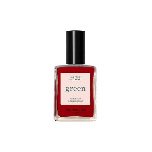 Vernis à ongles Green™ Red Cherry de la marque Manucurist Contenance 15ml