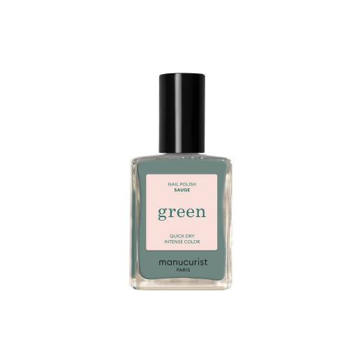 Vernis à ongles Green™ Sauge de la marque Manucurist Contenance 15ml