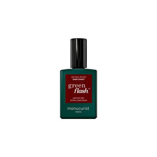 Vernis semi-permanent Green Flash™ Dark Pansy de la marque Manucurist Contenance 15ml