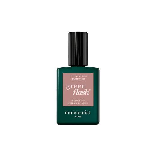 Vernis semi-permanent Green Flash™ Carnation de la marque Manucurist Contenance 15ml