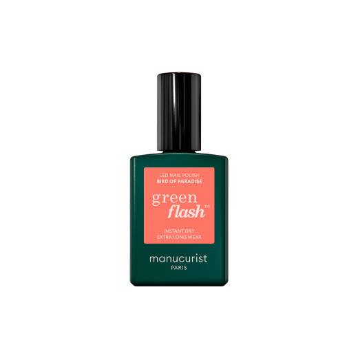 Vernis semi-permanent Green Flash™ Bird Of Paradise de la marque Manucurist Contenance 15ml