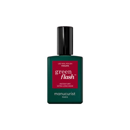 Vernis semi-permanent Green Flash™ Violeta de la marque Manucurist Contenance 15ml