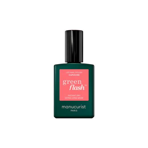 Vernis semi-permanent Green Flash™ Capucine de la marque Manucurist Contenance 15ml