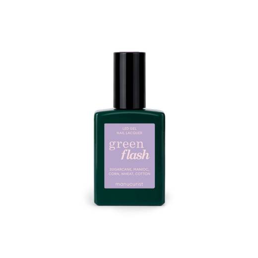 Vernis semi-permanent Green Flash™ Lisa Lilas de la marque Manucurist Contenance 15ml