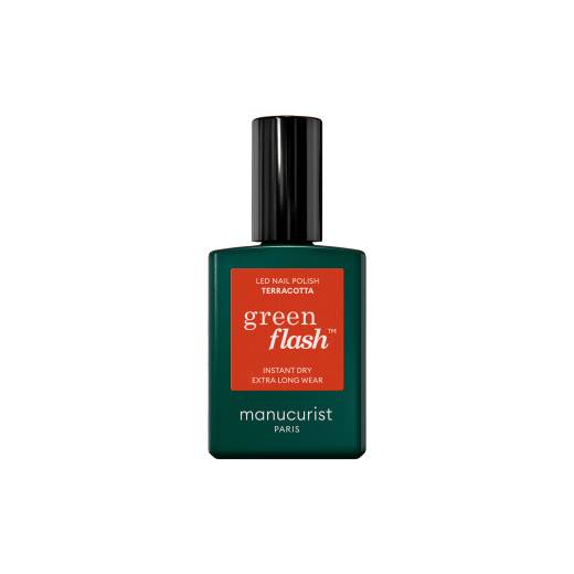 Vernis semi-permanent Green Flash™ Terracotta de la marque Manucurist Contenance 15ml