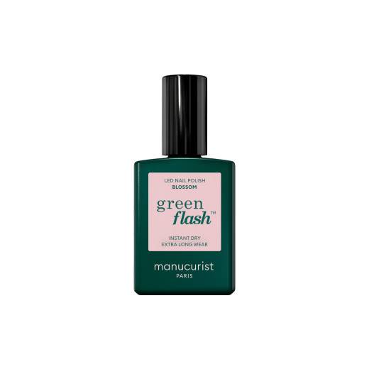 Vernis semi-permanent Green Flash™ Blossom de la marque Manucurist Contenance 15ml