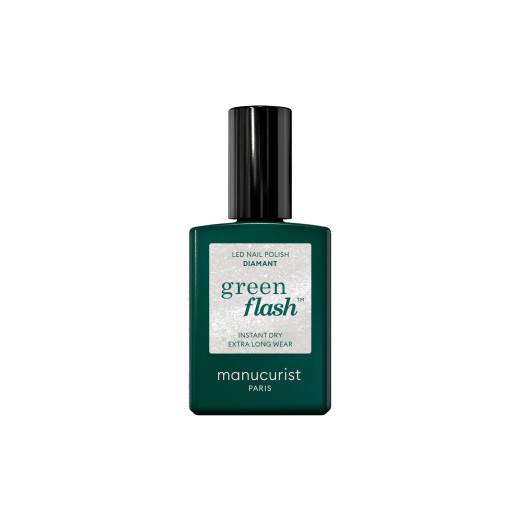 Vernis semi-permanent Green Flash™ Diamant de la marque Manucurist Contenance 15ml